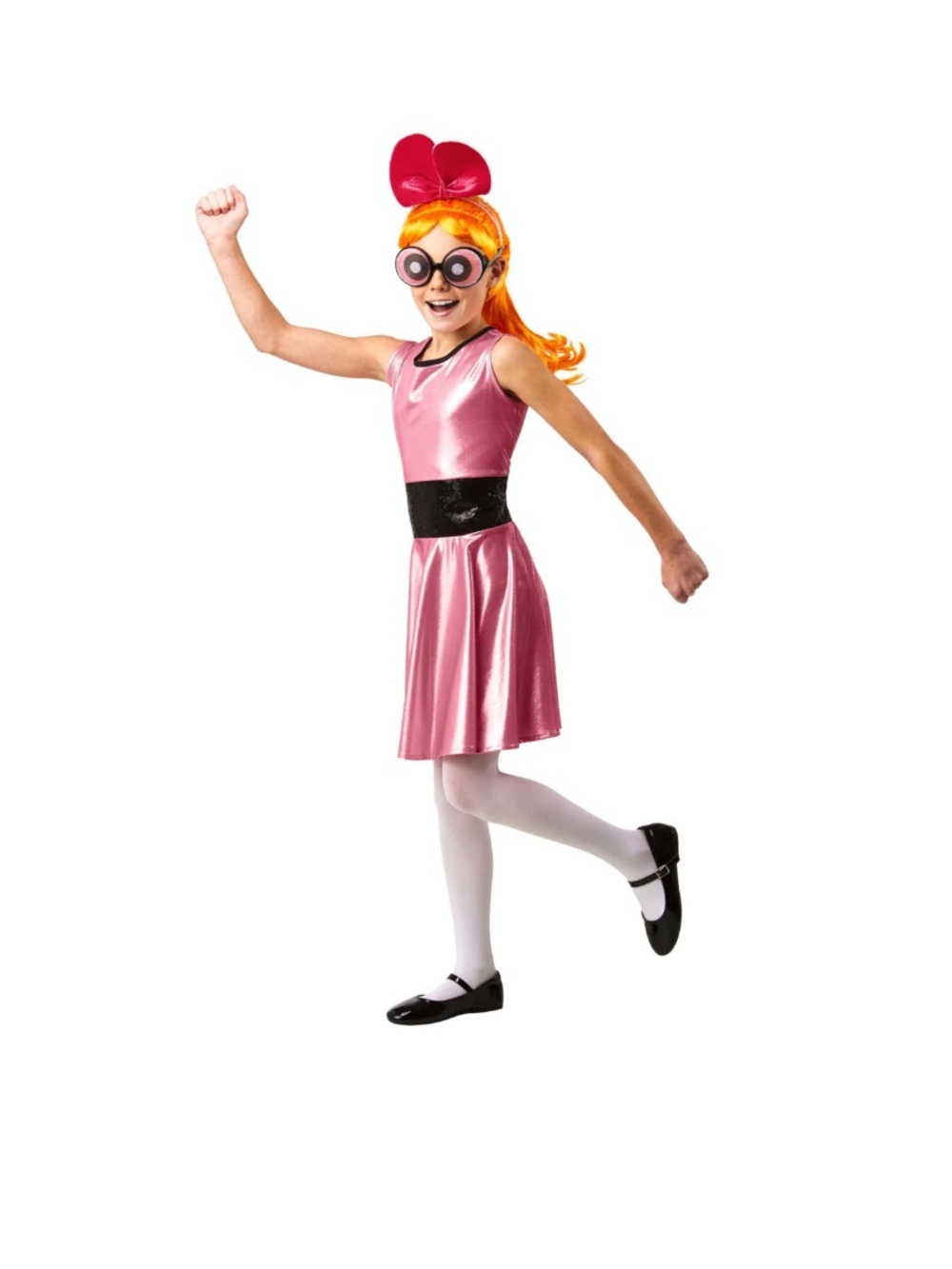 Kids' Powerpuff Girls Blossom Halloween Costume size large 8-10 - Picture 5 of 5